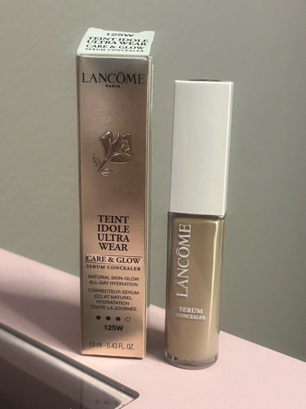 Lancôme Teint Idole Ultra Wear Care & Glow Serum Concealer - 125W Beige